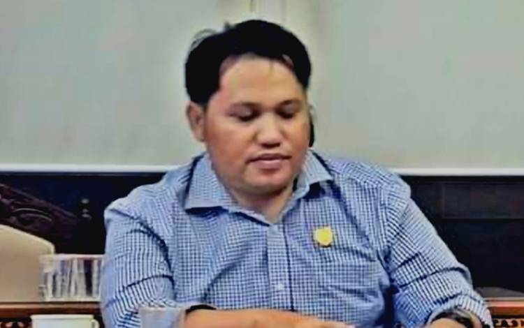 Anggota DPRD Kalteng, Siswandi. (FOTO: DONNY D)