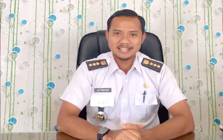 Camat Teweh tengah, Jati Prayogo, Rabu, 11 Januari 2023. (FOTO: DHANI)