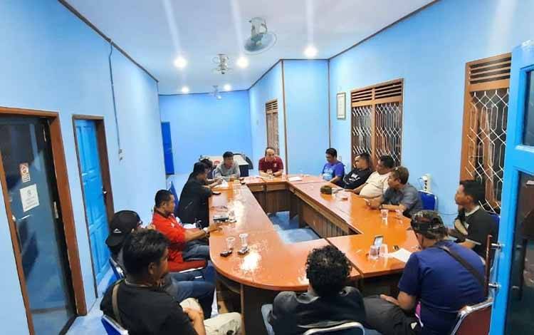 PWI Barsel Rapat Pleno PAW kepengurusan. (FOTO: URIUTU DJAPER)