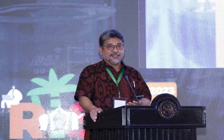 Direktur Riset, Teknologi dan Pengabdian kepada Masyarakat, Kemendikbud Ristek RI, Profesor M Faiz Syuaib.(FOTO: Rilis BPDPKS)