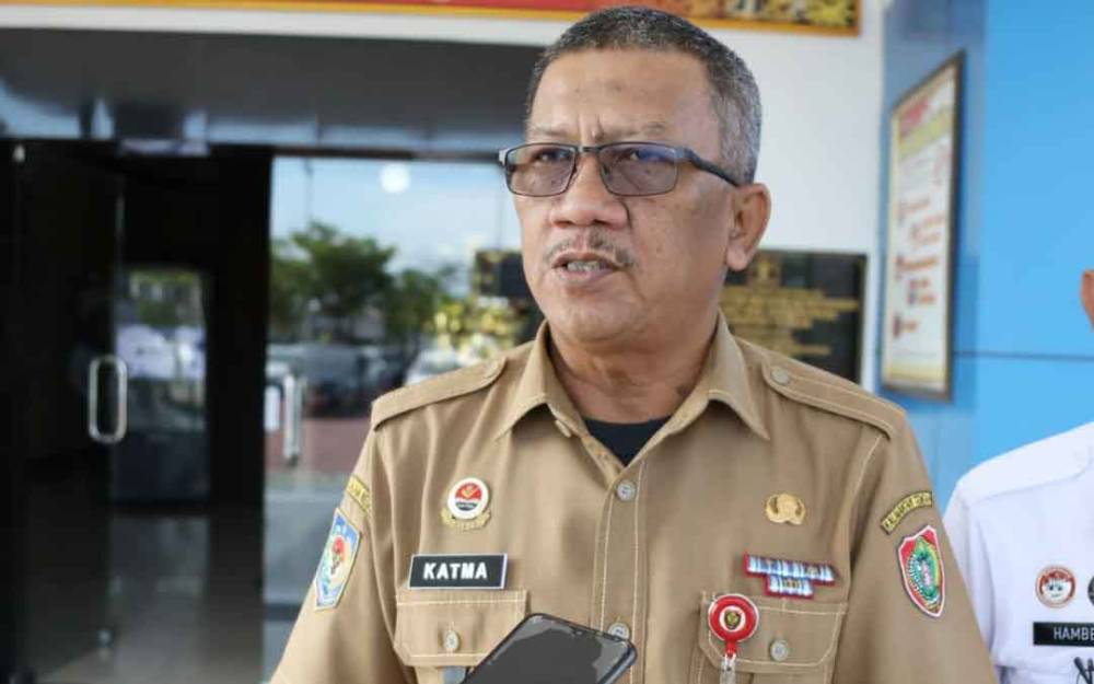 Asisten Pemerintahan dan Kesra Setda Provinsi Kalteng Katma F. Dirun usai menghadiri rapat koordinasi Dilkumjakpol Plus di Aula Mentaya Kantor Wilayah Kemenkumham Kalteng, Rabu, 15 Maret 2023. (FOTO: IST)?