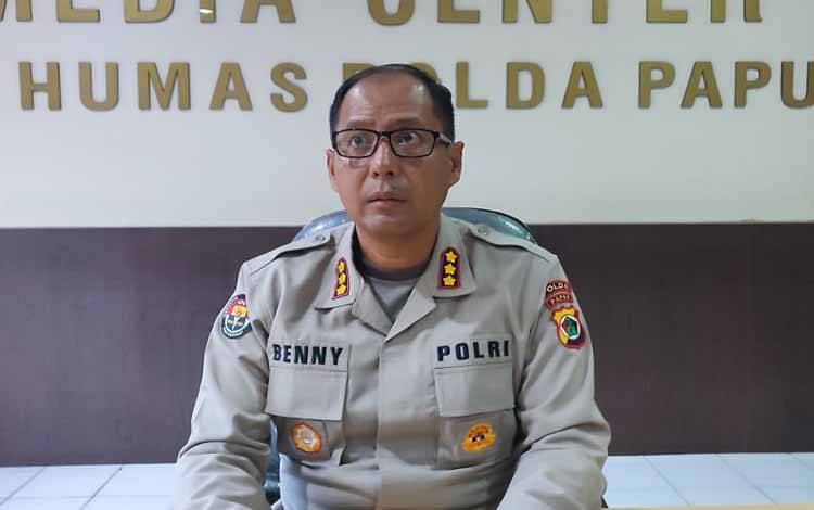 Kabid Humas Polda Papua Kombes Ignatius Benny Prabowo. ANTARA/Evarukdijati.