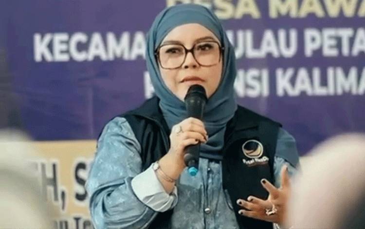 Wakil Ketua III DPRD Kalteng, Faridawaty Darland Atjeh. (FOTO: DOK FARIDAWATY DARLAND ATJEH)