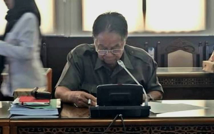 Anggota DPRD Kalteng, Duwel Rawing. (FOTO: DONNY D)