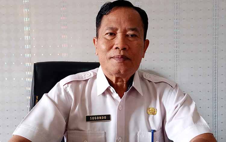 Kepala Badan Kesbangpol Pulang Pisau, Sugondo. (FOTO: M PRADILA KANDI)