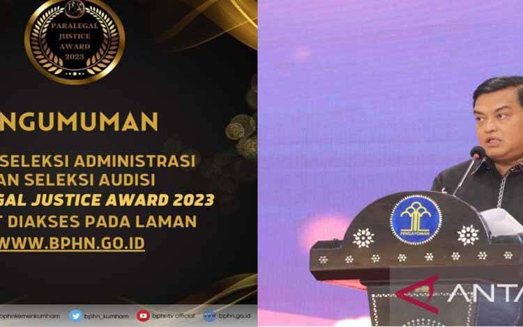 Kepala Badan Pembinaan Hukum Nasional (BPHN) Widodo Ekatjahjana. (ANTARA/HO-Humas Badan Pembinaan Hukum Nasional)