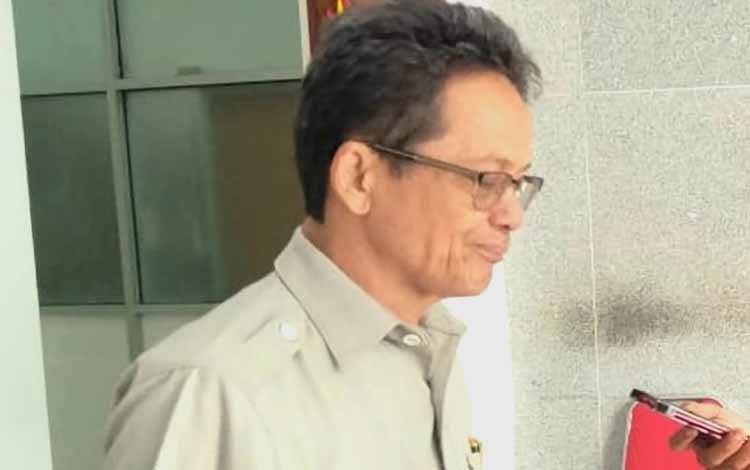 Ketua Komisi I DPRD Kalteng, Yohannes Freddy Ering. (FOTO: DONNY D)