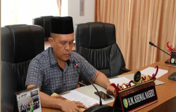 Anggota DPRD Palangka Raya, Khemal Nasery. (FOTO: HENDRI)