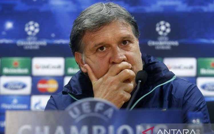 Gerardo Tata Martino. ANTARA/REUTERS/Albert Gea/am.
