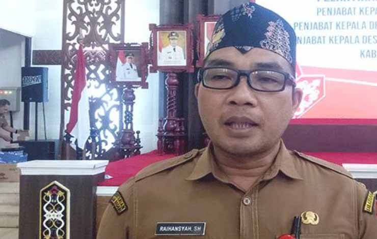 Kepala Dinas Pemberdayaan Masyarakat dan Desa Kabupaten Kotawaringin Timur Raihansyah. (FOTO:DEWIP)