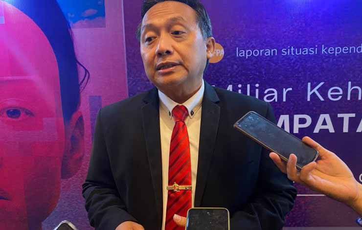 Deputi Bidang Pengendalian Penduduk BKKBN Bonivasius Prasetya Ichtiarto. (ANTARA/Hreeloita Dharma Shanti)