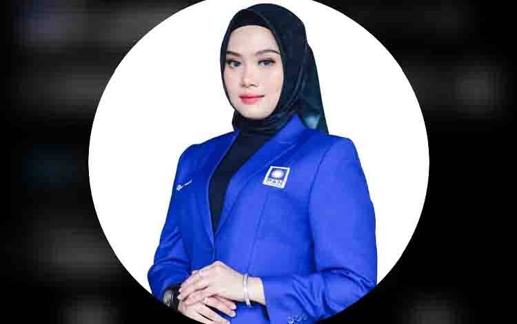 Anggota Dapil 3 DPRD Provinsi Kalimantan Tengah Rizky Amalia Darwan Ali. (FOTO: PATHUR)