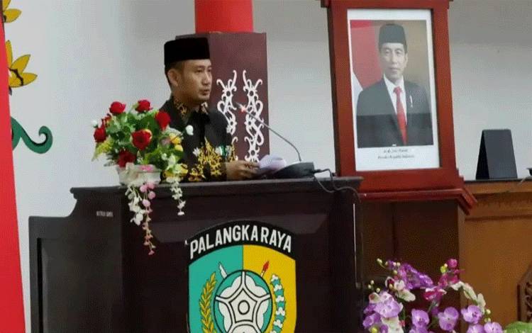 Wali Kota Palangka Raya Fairid Naparin. (FOTO: HUMAS)?