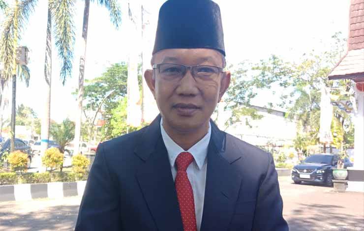 Kepala Dinas Kependudukan dan Catatan Sipil Kotim Agus Tripurna Tangkasiang. (FOTO: DEWIP)