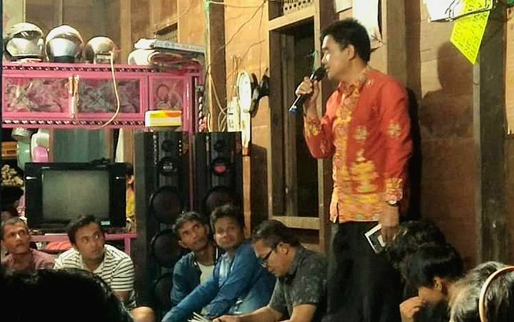 Pelaksanaan reses Anggota DPRD Kalteng, Sirajul Rahman di wilayah Kabupaten Mura dan menyerap aspirasi masyarakat sejumlah desa disana. (FOTO: DOK RESES SIRAJUL RAHMAN)