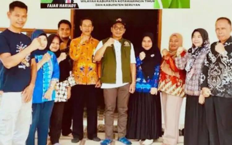 Pelaksanaan reses Anggota DPRD Kalteng, Fajar Hariady untuk menyerap aspirasi masyarakat yang ada di wilayah Kabupaten Kotim. (FOTO: DOK RESES FAJAR HARIADY)