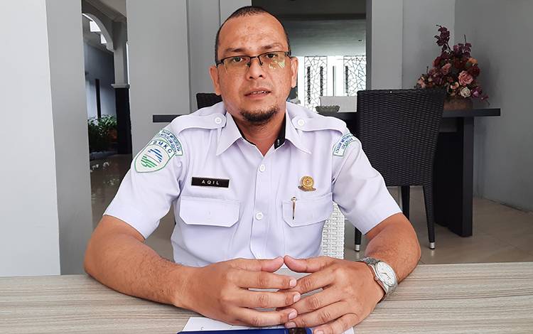 Kepala BMKG Stamet Kelas III Pangkalan Bun Aqil Ihsan. (FOTO: DANANG)