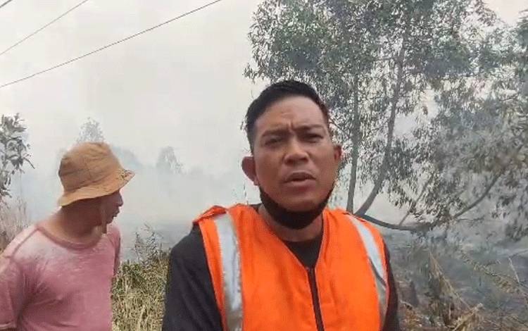 ketua RT 35 Kelurahan Baamang Barat, Kecamatan Baamang, Kabupaten Kotawaringin Timur Januar Ihsan.