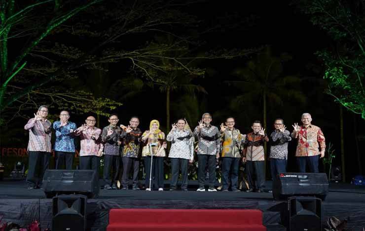 Pilot projecting Pusat Informasi Keuangan Terpadu Desa/Kelurahan atau PIKD di Kabupaten Wonosobo.(FOTO: Rilis OJK Provinsi Kalteng)