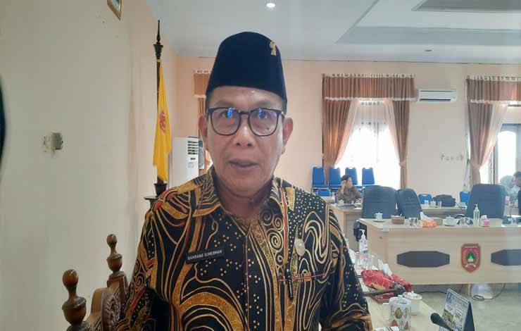 Wakil Ketua II DPRD Kobar Bambang Suherman. (Foto : DANANG)