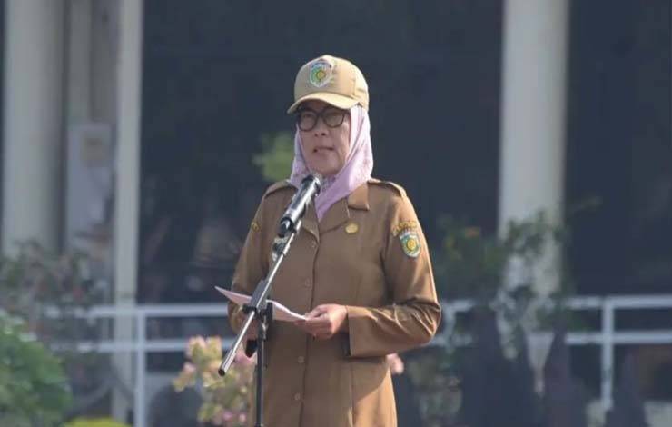 Pj Wali Kota Palangka Raya, Hera Nugrahayu. (FOTO: HUMAS)