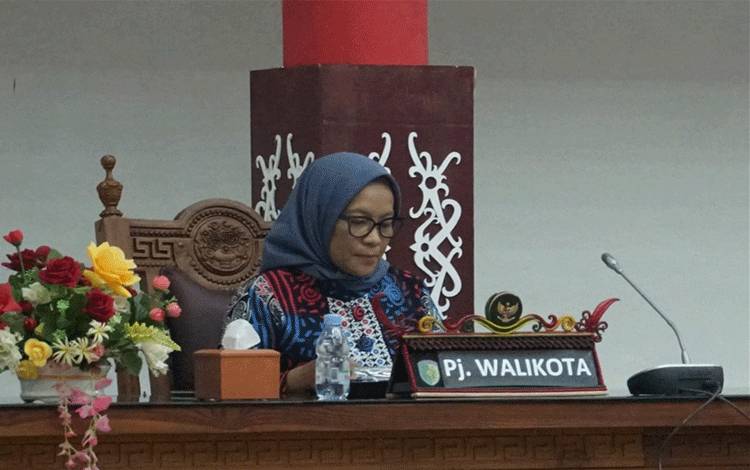 Pj Wali Kota Palangka Raya, Hera Nugrahayu. (FOTO: HENDRI)?