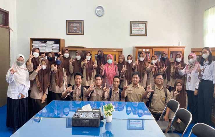 Kegiatan Pustaka Muda yang diselenggarakan oleh Balai Bahasa Provinsi Kalimantan Tengah.(FOTO: Rilis Balai Bahasa Kalteng)