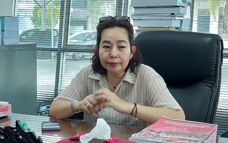 Legislator Kalteng, Ina Prayawati. (FOTO: DONNY D)