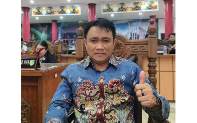 Anggota DPRD Palangka Raya, Jhony Arianto S Putra. (FOTO: HENDRI)