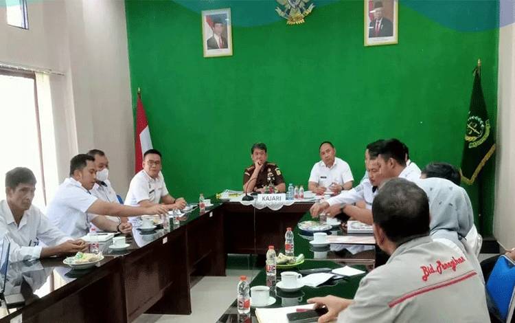Penjajakan kerja sama BPPRD dengan Kejaksaan Negeri dalam optimalisasi PAD. (FOTO: HUMAS)