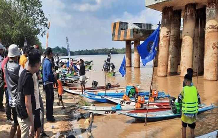 Katinting Race 2023 ini diikuti kurang lebih 148 peserta yang berasal dari Kalimantan Barat, Sampit, Seruyan, Pulang Pisau, Barito Timur, Barito Selatan dan Barito Utara.(FOTO: Protokol dan Komunikasi Kota Palangka Raya)