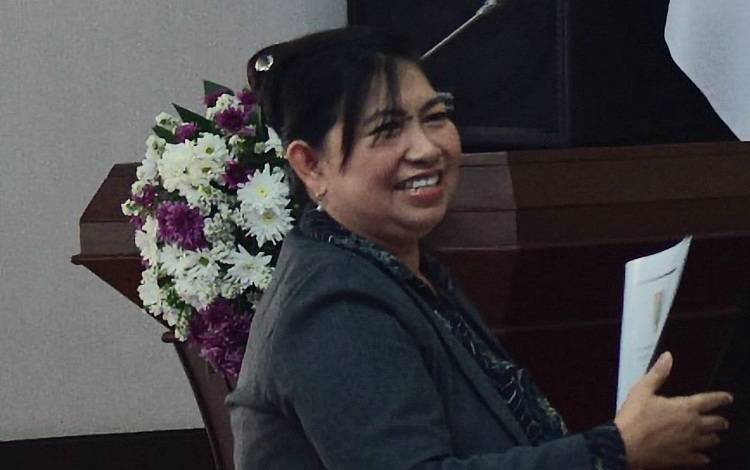 Anggota Komisi III DPRD Kalteng, Evi Kahayanti. (FOTO: DONNY D)