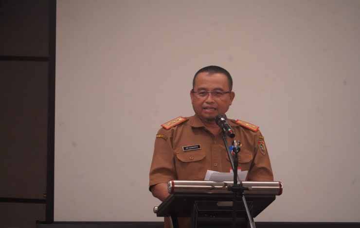 Asisten Bidang Administrasi Umum Sekretariat Daerah Provinsi Kalimantan Tengah (Kalteng) Sri Suwanto. (FOTO:RIZALDI)