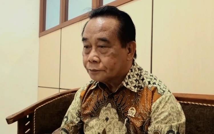 Ketua Komisi II DPRD Kalteng, Achmad Rasyid. (FOTO: DONNY D)