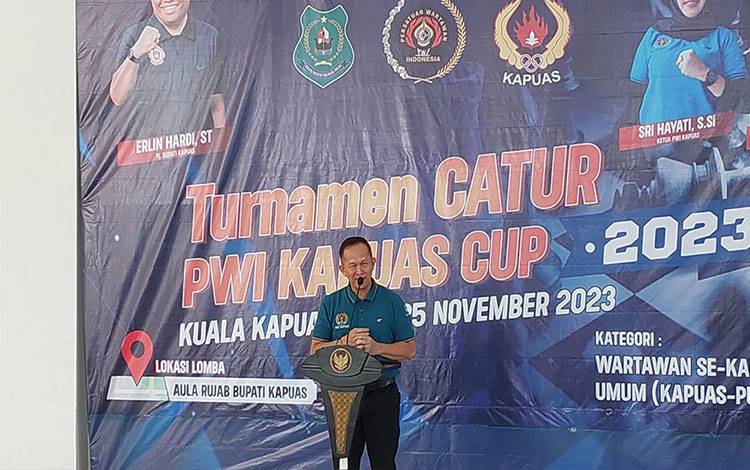 Ketua KONI Kapuas, Septedy. (FOTO: DODI)