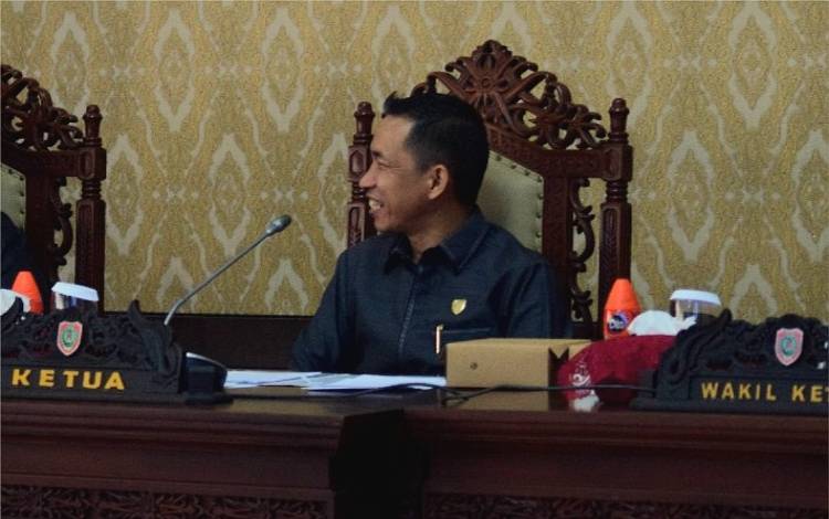 Wakil Ketua II DPRD Kalteng, Jimmy Carter. (FOTO: DONNY D)
