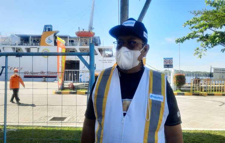 Manager Terminal Penumpang Pelindo III Kumai, M.Rahmadi. (Foto : DANANG)