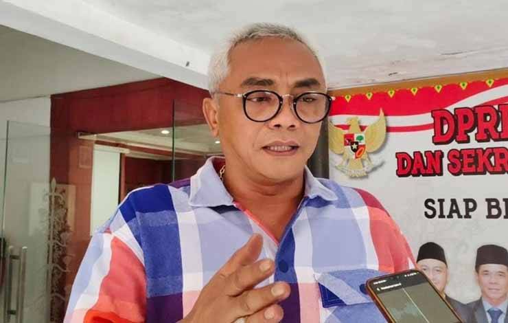 Ketua DPRD Palangka Raya Sigit Karyawan Yunianto (Foto : Pathur)