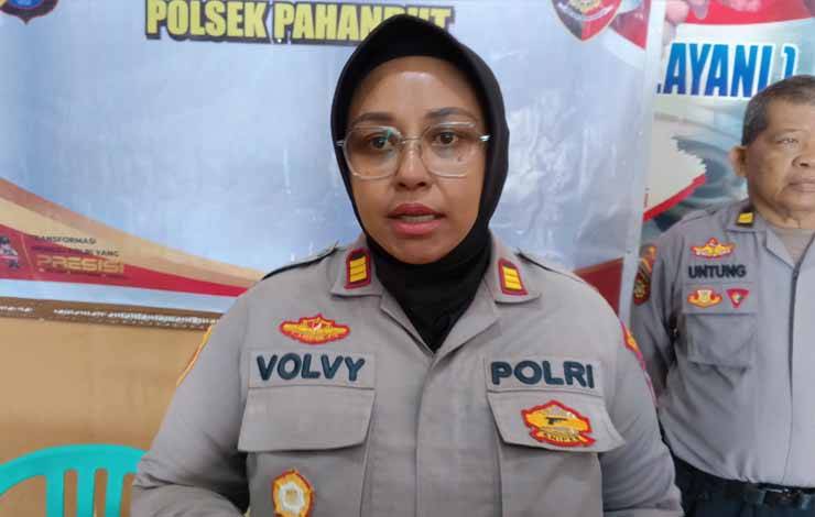 Kapolsek Pahandut AKP Volvy Apriana (Foto : Pathur)