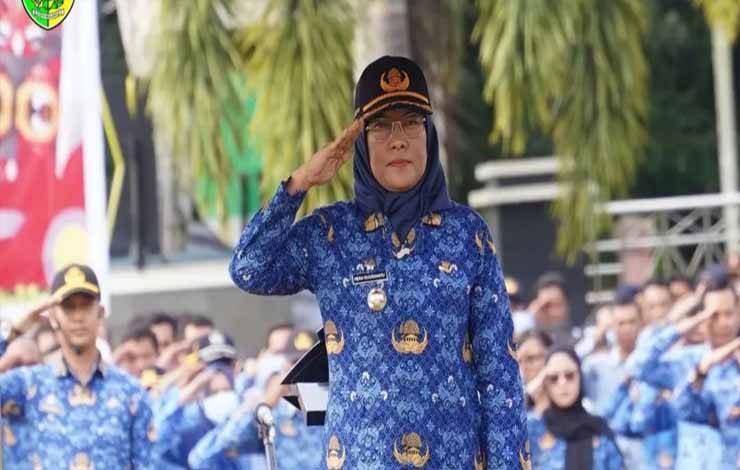 Pj Wali Kota Palangka Raya, Hera Nugrahayu. (FOTO: HUMAS)