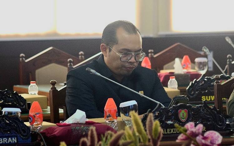 Legislator Kalteng, Tomny Irawan. (FOTO: DONNY D)