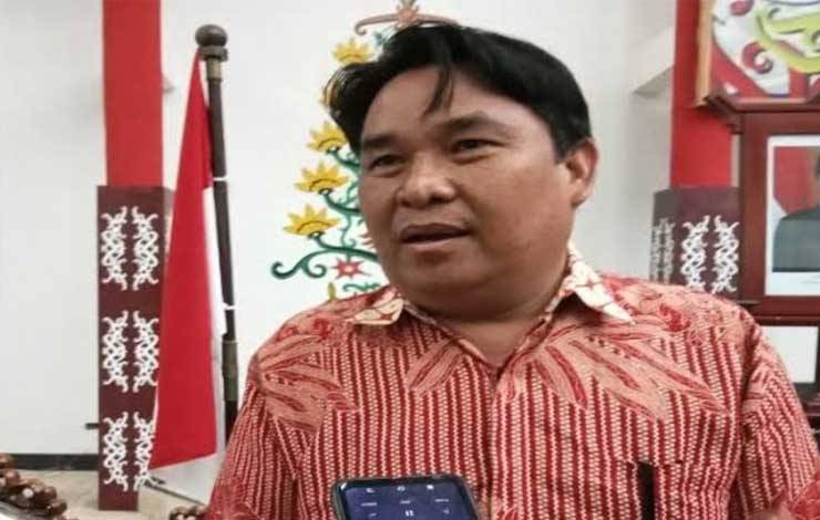Wakil Ketua I Komisi B DPRD Palangka Raya Dudie B Sidau (Foto : Pathur)