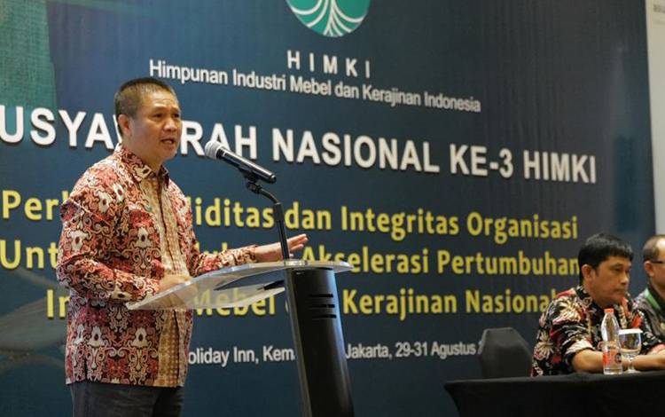Ketua Himpunan Industri Mebel dan Kerajinan Indonesia (Himki) Abdul Sobur ANTARA/HO-Himki