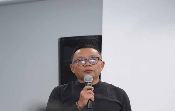 Kepala Otoritas Jasa Keuangan atau OJK Provinsi Kalimantan Tengah, Otto Fitriandy.(FOTO: TESTI PRISCILLA)