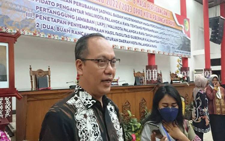 Ketua Komisi C DPRD Palangka Raya, Hasan Busyairi. (FOTO: HENDRI)?