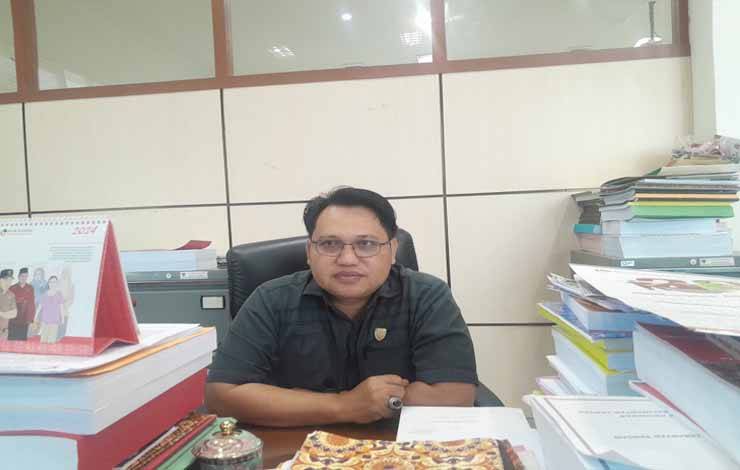 Wakil Ketua Komisi III DPRD Provinsi Kalteng Siswandi (Foto:MARINI)