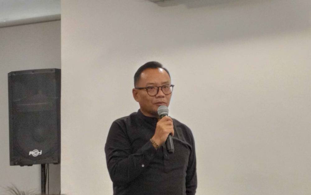 Kepala Otoritas Jasa Keuangan atau OJK Provinsi Kalimantan Tengah, Otto Fitriandy.(FOTO: TESTI PRISCILLA)