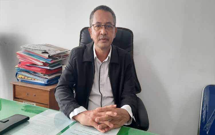 Ketua KPU Kobar Chaidir. (Foto : DANANG)