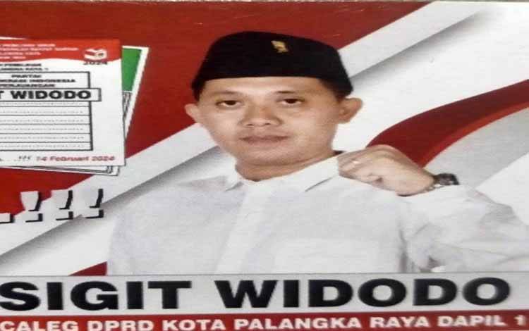 Sigit Widodo, Caleg PDIP Dapil 1 Kota Palangka Raya