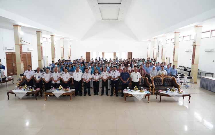 Sosialisasi SIPENCATAR pada Sekolah Tinggi Kedinasan Kementerian Perhubungan Tahun Akademik 2024/2025 untuk wilayah Provinsi Kalteng, bertempat di Aula Berkah Dinas Pendidikan Provinsi Kalteng, Rabu 6 Maret 2024 (Foto: Istimewa)